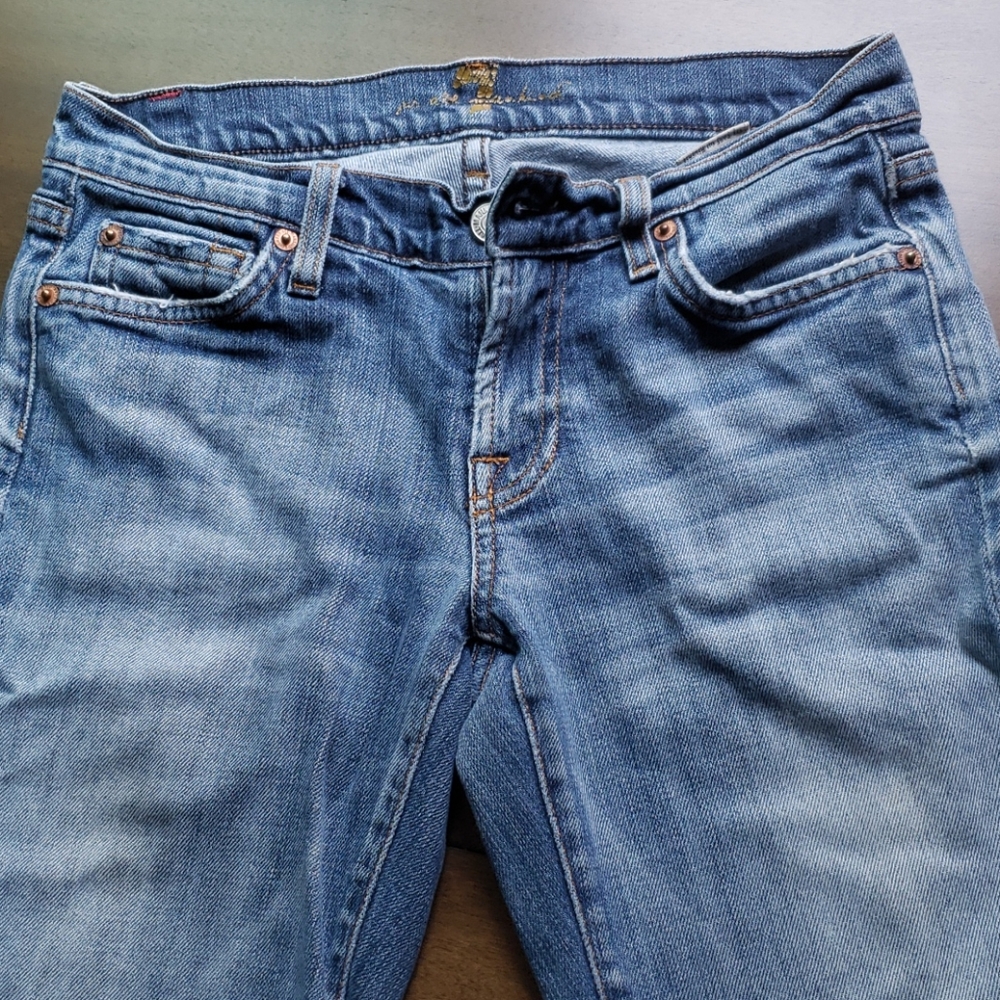 Bootcut denim jeans